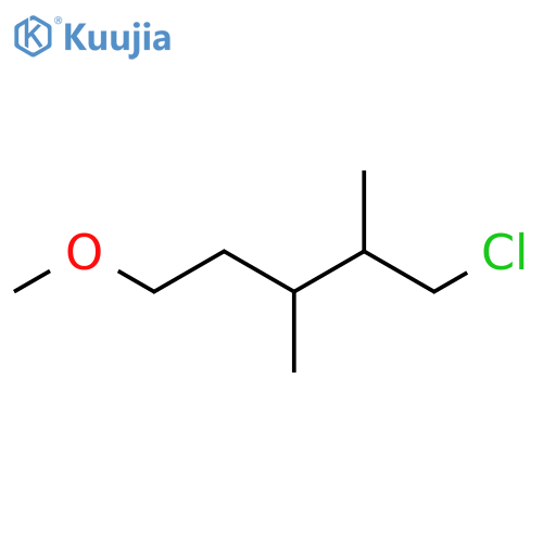 Pentane, 1-chloro-5-methoxy-2,3-dimethyl- structure