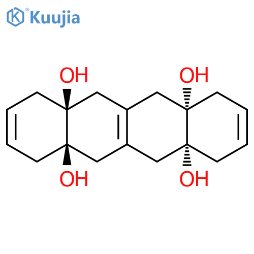 4a,6a,10a,12a(5H,11H)-Naphthacenetetrol, 1,4,6,7,10,12-hexahydro-, (4aR,6aR,10aS,12aS)-rel- structure