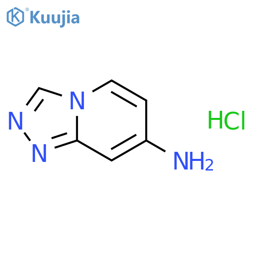 [1,2,4]Triazolo[4,3-a]pyridin-7-amine hydrochloride structure