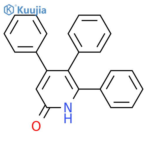 2(1H)-Pyridinone, 4,5,6-triphenyl- structure