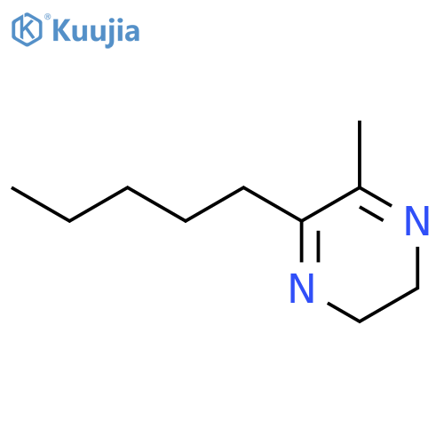 Pyrazine, 2,3-dihydro-5-methyl-6-pentyl- structure
