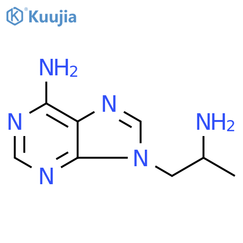 9-(2-aminopropyl)-9H-purin-6-amine structure