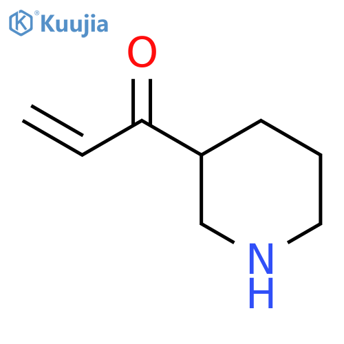 2-Propen-1-one, 1-(3-piperidinyl)- structure
