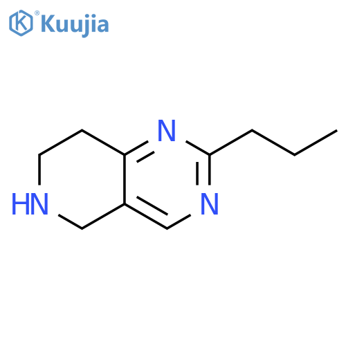 Pyrido[4,3-d]pyrimidine, 5,6,7,8-tetrahydro-2-propyl- structure