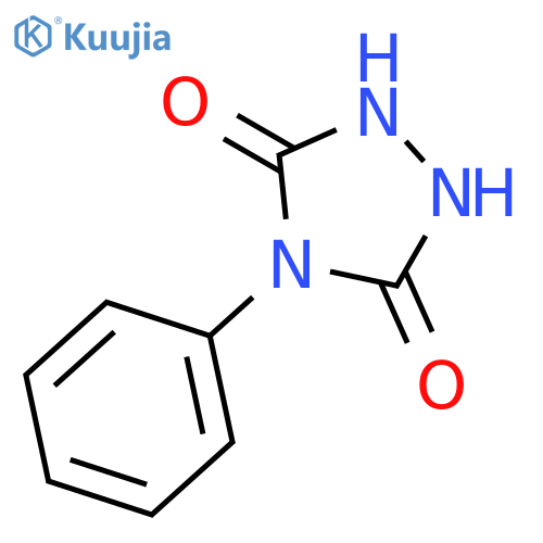 4-Phenyl-1,2,4-triazolidine-3,5-dione structure