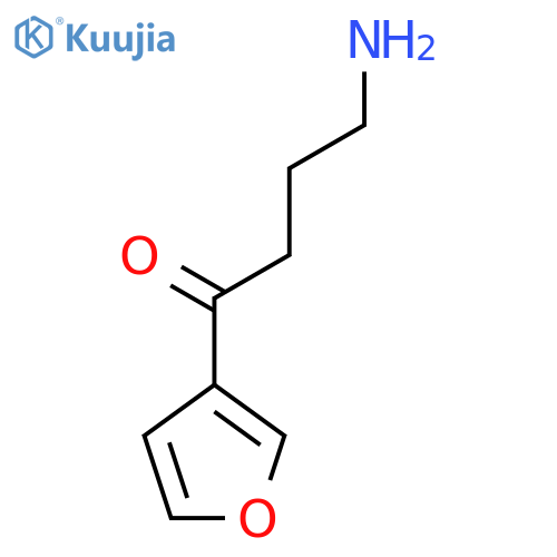 4-Amino-1-(furan-3-yl)butan-1-one structure