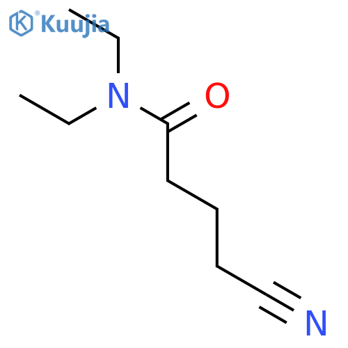 Butanamide, 4-cyano-N,N-diethyl- structure