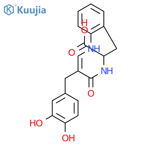 1H-1,5-Benzodiazonine-6-carboxylicacid, 3-[(3,4-dihydroxyphenyl)methyl]-4,5,6,7-tetrahydro-4-oxo-, (+)- structure
