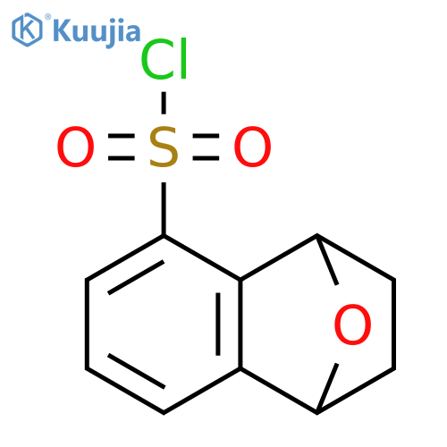 11-oxatricyclo6.2.1.0,2,7undeca-2(7),3,5-triene-3-sulfonyl chloride structure