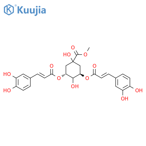3,5-Di-O-caffeoylquinic Acid Methyl Ester structure