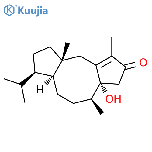 Dicyclopenta[a,d]cycloocten-2(3H)-one,3a,4,5,6,6a,7,8,9,9a,10-decahydro-3a-hydroxy-1,4,9a-trimethyl-7-(1-methylethyl)-,(3aR,4S,6aS,7R,9aR)- structure