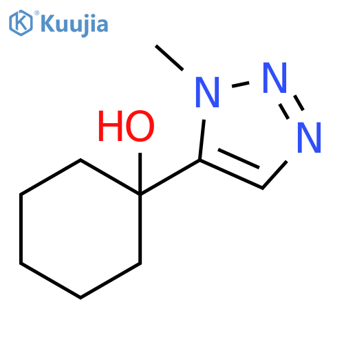 Cyclohexanol, 1-(1-methyl-1H-1,2,3-triazol-5-yl)- structure