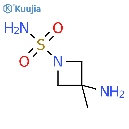 3-amino-3-methylazetidine-1-sulfonamide structure