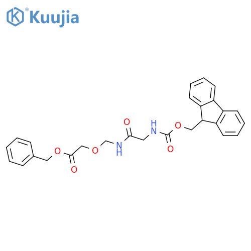 7,10-Dioxa-2,5-diazaundecanoic acid, 4,9-dioxo-11-phenyl-, 9H-fluoren-9-ylmethyl ester structure