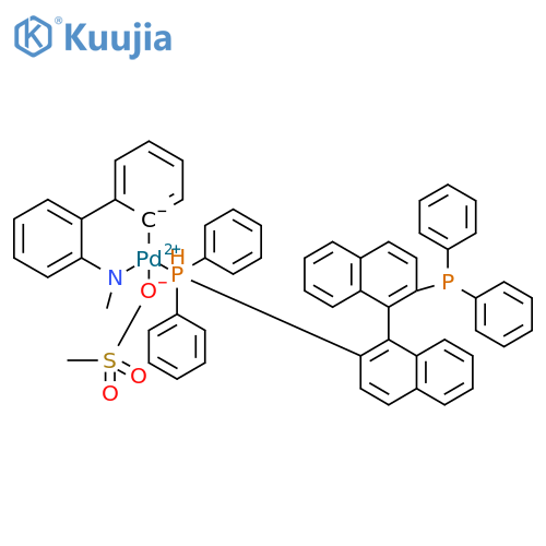 rac-BINAP Pd G4 structure