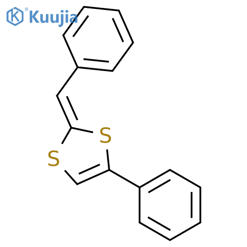1,3-Dithiole,4-phenyl-2-(phenylmethylene)- structure