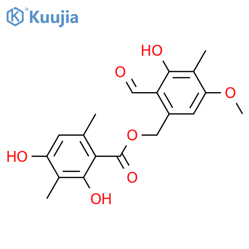 Hypoalectorialic acid; 1'-Aldehyde, 5-Me ether structure
