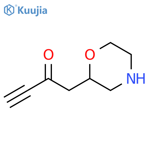 3-Butyn-2-one, 1-(2-morpholinyl)- structure