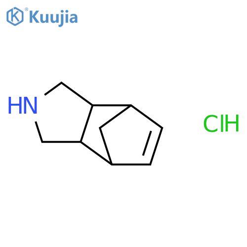 4-azatricyclo5.2.1.0,2,6dec-8-ene hydrochloride structure