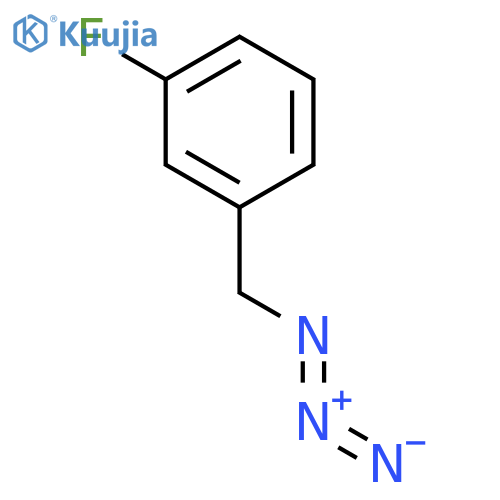 1-(Azidomethyl)-3-fluorobenzene structure