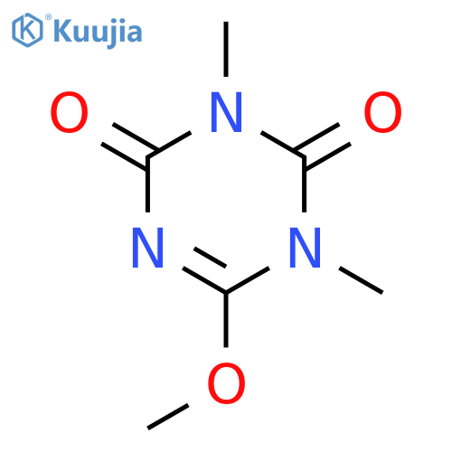 6-Methoxy-1,3-dimethyl-1,3,5-triazine-2,4(1H,3H)-dione structure
