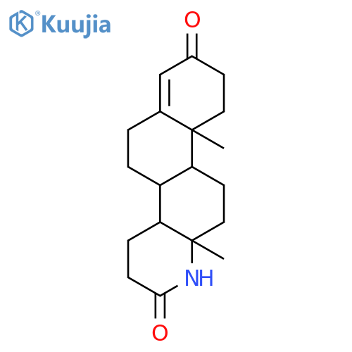 10a,12a-dimethyl-1,3,4,4a,4b,5,6,9,10,10b,11,12-dodecahydronaphtho[2,1-f]quinoline-2,8-dione structure