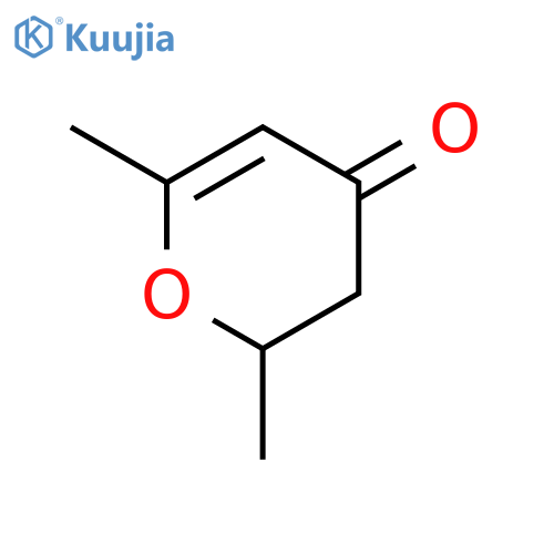 2,6-dimethyl-3,4-dihydro-2H-pyran-4-one structure