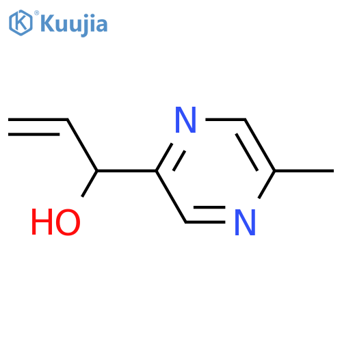 1-(5-methylpyrazin-2-yl)prop-2-en-1-ol structure