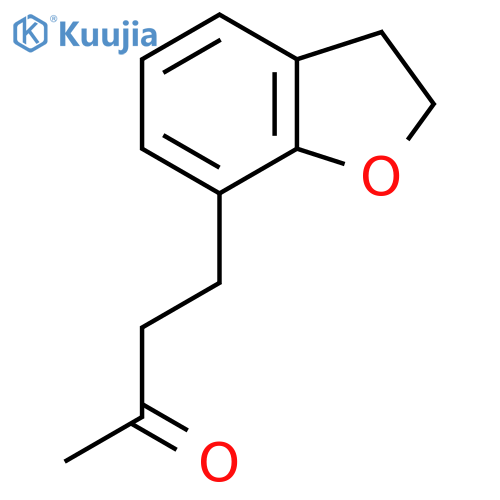 4-(2,3-dihydro-1-benzofuran-7-yl)butan-2-one structure