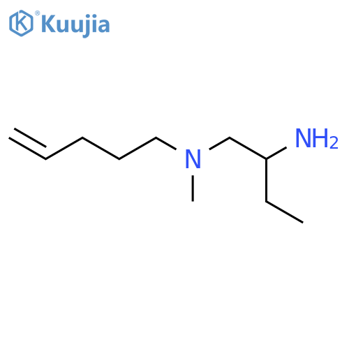 (2-aminobutyl)(methyl)(pent-4-en-1-yl)amine structure