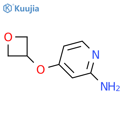 4-(oxetan-3-yloxy)pyridin-2-amine structure