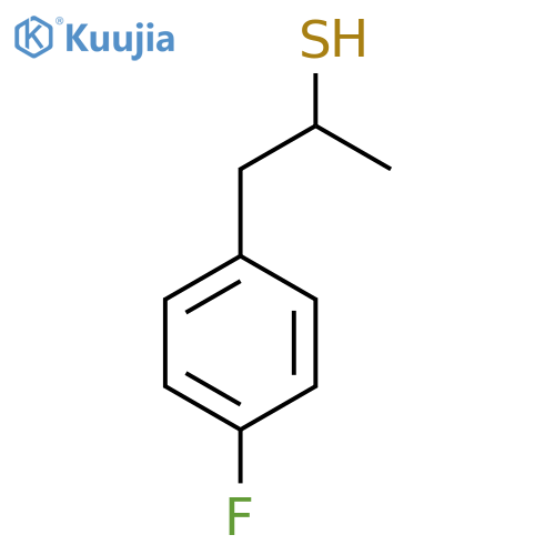 1-(4-Fluorophenyl)propane-2-thiol structure
