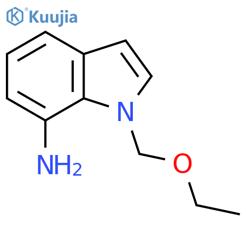 1-(Ethoxymethyl)-1H-indol-7-amine structure