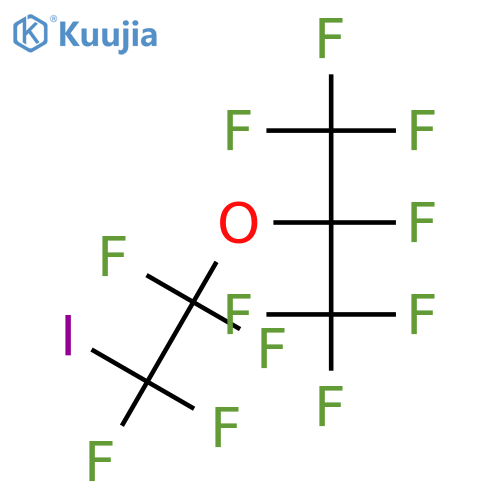 2-Iodotetrafluoroethyl Heptafluoroisopropyl Ether structure