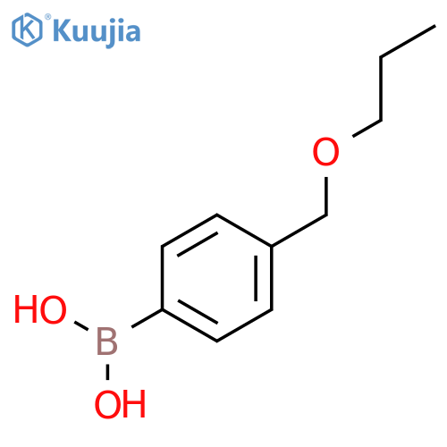 4-(propoxymethyl)phenylboronic acid structure