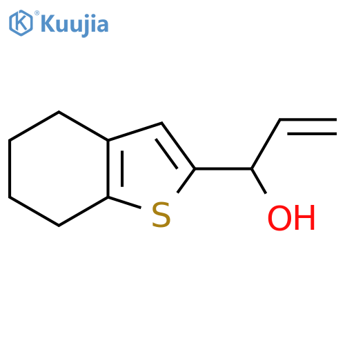 1-(4,5,6,7-Tetrahydro-1-benzothiophen-2-yl)prop-2-en-1-ol structure