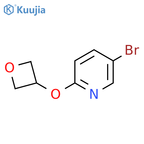 5-Bromo-2-(oxetan-3-yloxy)-pyridine structure