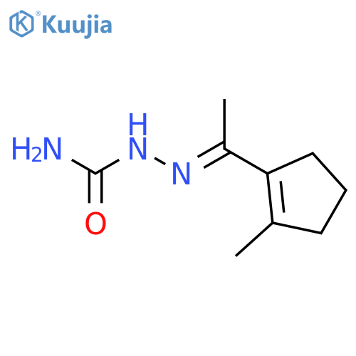 Hydrazinecarboxamide,2-[1-(2-methyl-1-cyclopenten-1-yl)ethylidene]- structure