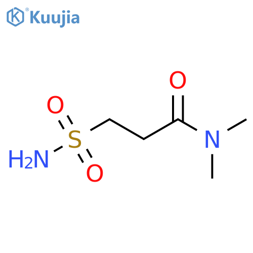 N,N-Dimethyl-3-sulfamoylpropanamide structure