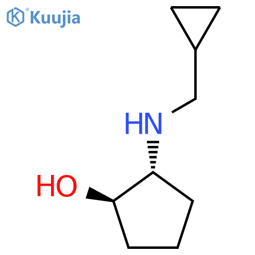 (1R,2R)-2-(Cyclopropylmethyl)aminocyclopentan-1-ol structure