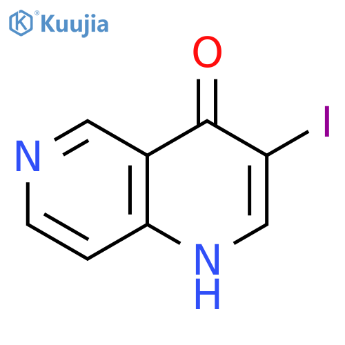3-iodo-1,4-dihydro-1,6-naphthyridin-4-one structure