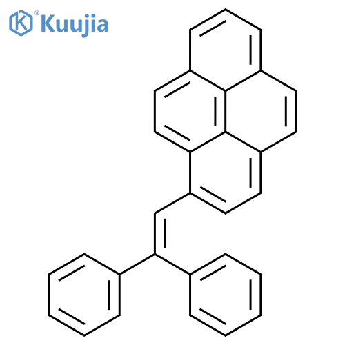 Pyrene,1-(2,2-diphenylethenyl)- structure