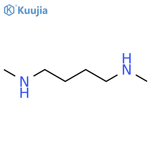 N,N'-Dimethyl-1,4-butanediamine structure