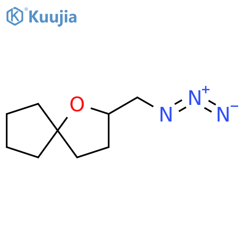 2-(azidomethyl)-1-oxaspiro4.4nonane structure