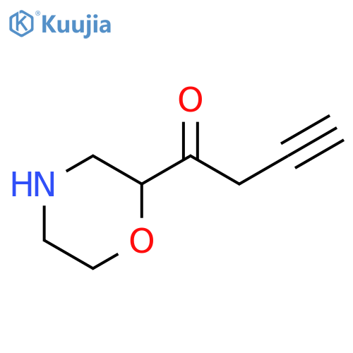 3-Butyn-1-one, 1-(2-morpholinyl)- structure