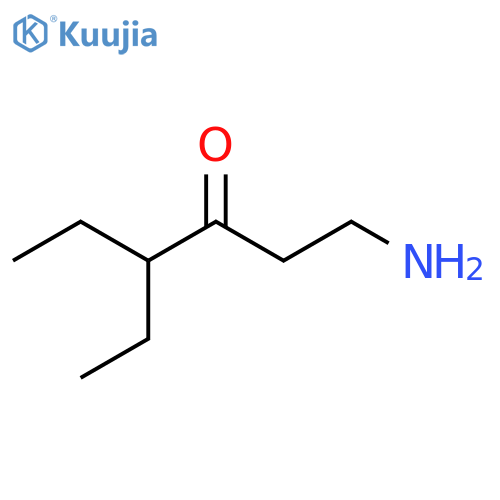 1-amino-4-ethylhexan-3-one structure