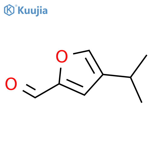 4-Isopropylfuran-2-carbaldehyde structure