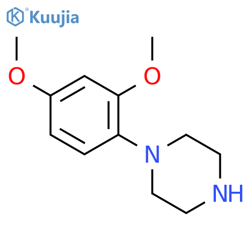 1-(2,4-Dimethoxyphenyl)piperazine structure