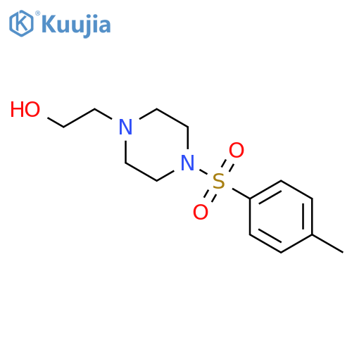 2-[4-(4-methylbenzenesulfonyl)piperazin-1-yl]ethan-1-ol structure