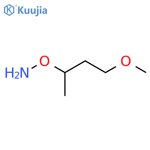O-(4-methoxybutan-2-yl)hydroxylamine structure